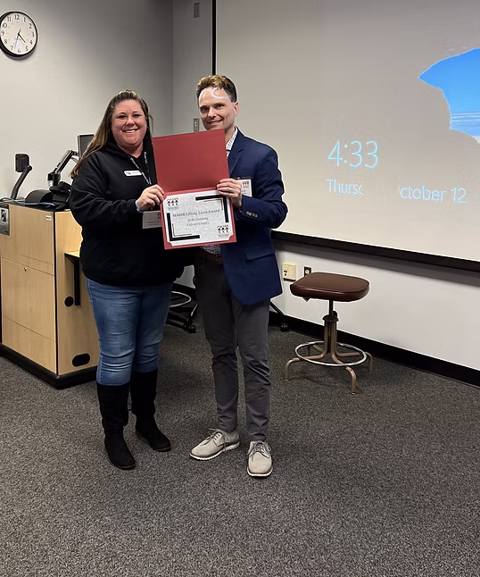 Calvert County award presentation